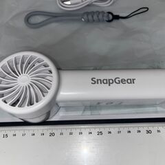 【ほぼ未使用】冷却プレート付きハンディファン 3,000mAhの画像