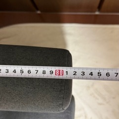 3人掛け　ファブリックソファの画像