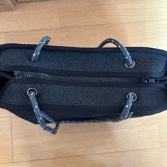 Qbag　paris 　黒　ポーチ付き の画像