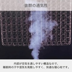 フランスベッド シングル ベッド 脚高250mm（ブルー） ＋ベッドパットとシーツ２枚セットの画像