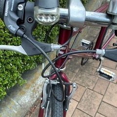 ★爽やかワインレッドロードバイク26インチ6段★の画像