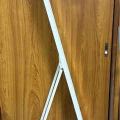 折りたたみ　姿見　全身鏡　ホワイトの画像