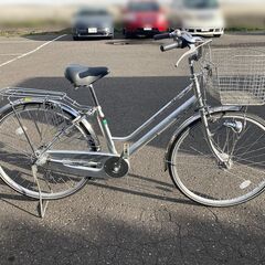 札幌市◆ シティサイクル 自転車 / 26インチ / 3段変速■カゴ付き ママチャリの画像