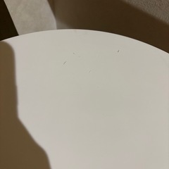 サイドテーブル　IKEA ホワイトの画像