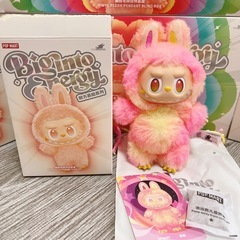【値下げ不可】正規品　エナジーラブブ　LABUBU　ピンクの画像
