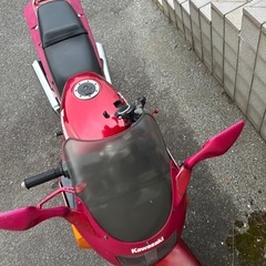 カワサキzzr250 赤の画像
