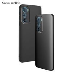 送料無料 motorola モトローラ edge 30 pro 超薄型 0.8mm TPU シリコン ソフト ケース カバー マットブラック アンチグレア 指紋防止の画像