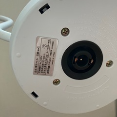 ホワイト クラッシック電気ケトル コード式 モダンデコの画像