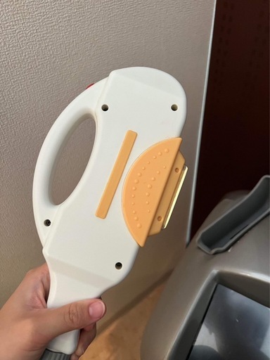 脱毛機リオキシーのフェイシャル、バスト用ハンドピース交渉中