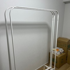 IKEA ハンガーラック　MULIG 3個セットの画像
