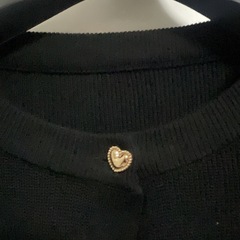 GRLのハートボタンカーディガンです☺️の画像