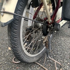 ヤマハ電動自転車　12.8ah大容量バッテリーの画像