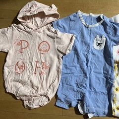 60〜70サイズ　ロンパース夏の画像