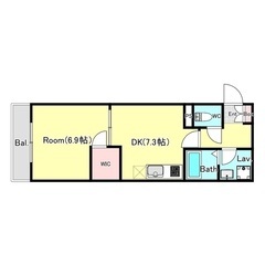 🏢安心の叶えRoom✨『1DK』千葉市中央区松波✨敷金礼金…
