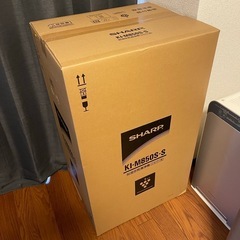 新品未使用　SHARP KI-M850S-S 空気清浄機の画像