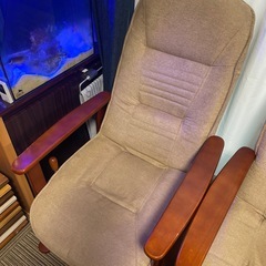 リクライニングチェア　
高座椅子の画像