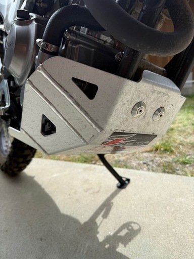 CRF250Lスキッドプレート、ナックルガードセット