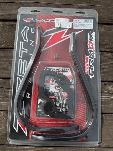 CRF250Lスキッドプレート、ナックルガードセット