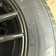 215/70R16 スタッドレスタイヤ　ホイールセット　2024年製　トランパス　エクストレイルの画像