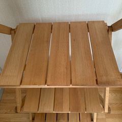 4段ラック 木製の画像