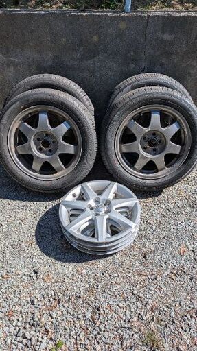 値下げしました　タイヤホイールセット　195/55R16　4本