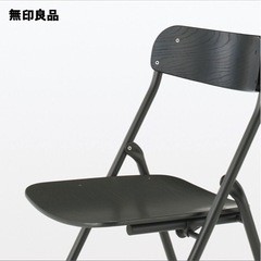 無印良品　折りたたみ式　デスク&チェア　　セットの画像