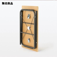 無印良品　折りたたみ式　デスク&チェア　　セットの画像