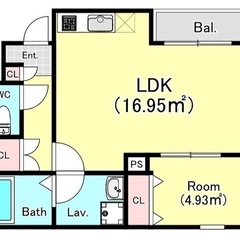 🏢安心の叶えRoom✨『1LDK』千葉市中央区浜野町✨敷金…