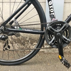 【超美品・整備済】ジオス　FATICO  21速　クロスバイク　CT440mmの画像