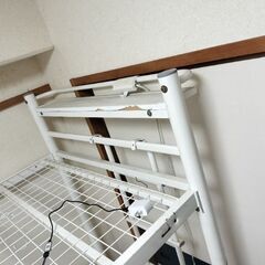 スチールロフトベッド　かなり美品２台の画像