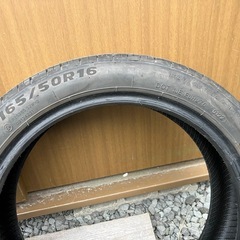 22年製165-50-16夏タイヤの画像