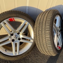 プジョー　ホイールタイヤ　225/45R17の画像