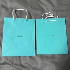 Tiffany ティファニー ショップ袋 紙袋 ショッパー 7枚の画像