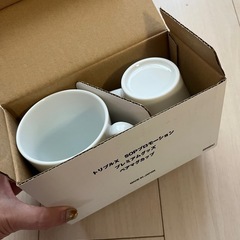 未使用マグカップ2個の画像