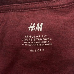 H&M メンズ　Tシャツの画像