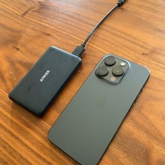 Anker PowerCore III 5000 (5000mAh) モバイルバッテリー + ELECOM Lightningケーブル 10cmの画像