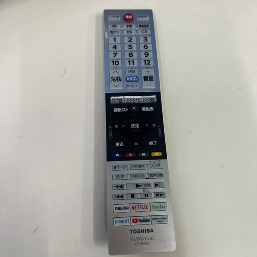 【引取】TOSHIBA液晶テレビ 55C350X 2022年製