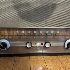 昭和レトロ ビクター真空管ラジオの画像