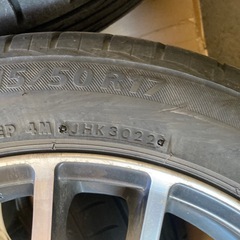 十勝　山有　2022年製BRIDGESTONE NEXTRY 215/50R17 ホイール付4本セットの画像