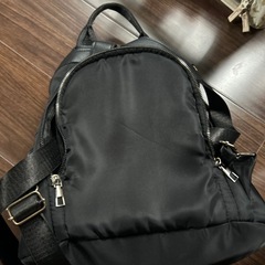 レディース　ミニリュック　黒の画像