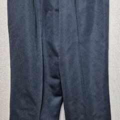 新品メンズ　グレージャージパンツファスナー付　M　の画像
