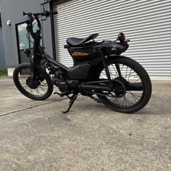 スーパーカブ50 4速セル付き アメリカン　キック一始動　バッテリー新品の画像