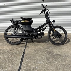 スーパーカブ50 4速セル付き アメリカン　キック一始動　バッテリー新品の画像