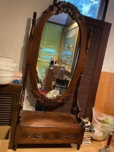 アンティーク　鏡台　10/24処分