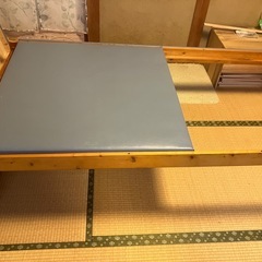 手作りリハビリベッドの画像