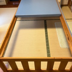手作りリハビリベッドの画像