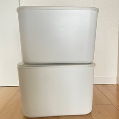 【美品】無印良品　収納ケース　収納ボックス　2個セットの画像