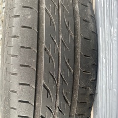 スバル純正 R2等 14インチ アルミホイール155/65R14 21年製 1本の画像