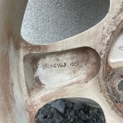 スバル純正 R2等 14インチ アルミホイール155/65R14 21年製 1本の画像