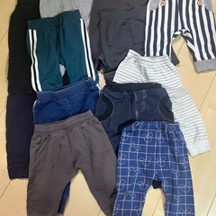 子供服　80〜90 パンツ　秋冬　12点の画像